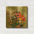 '37 Cents' By St. Hilaire Elizabeth Gold Metal Wall Art