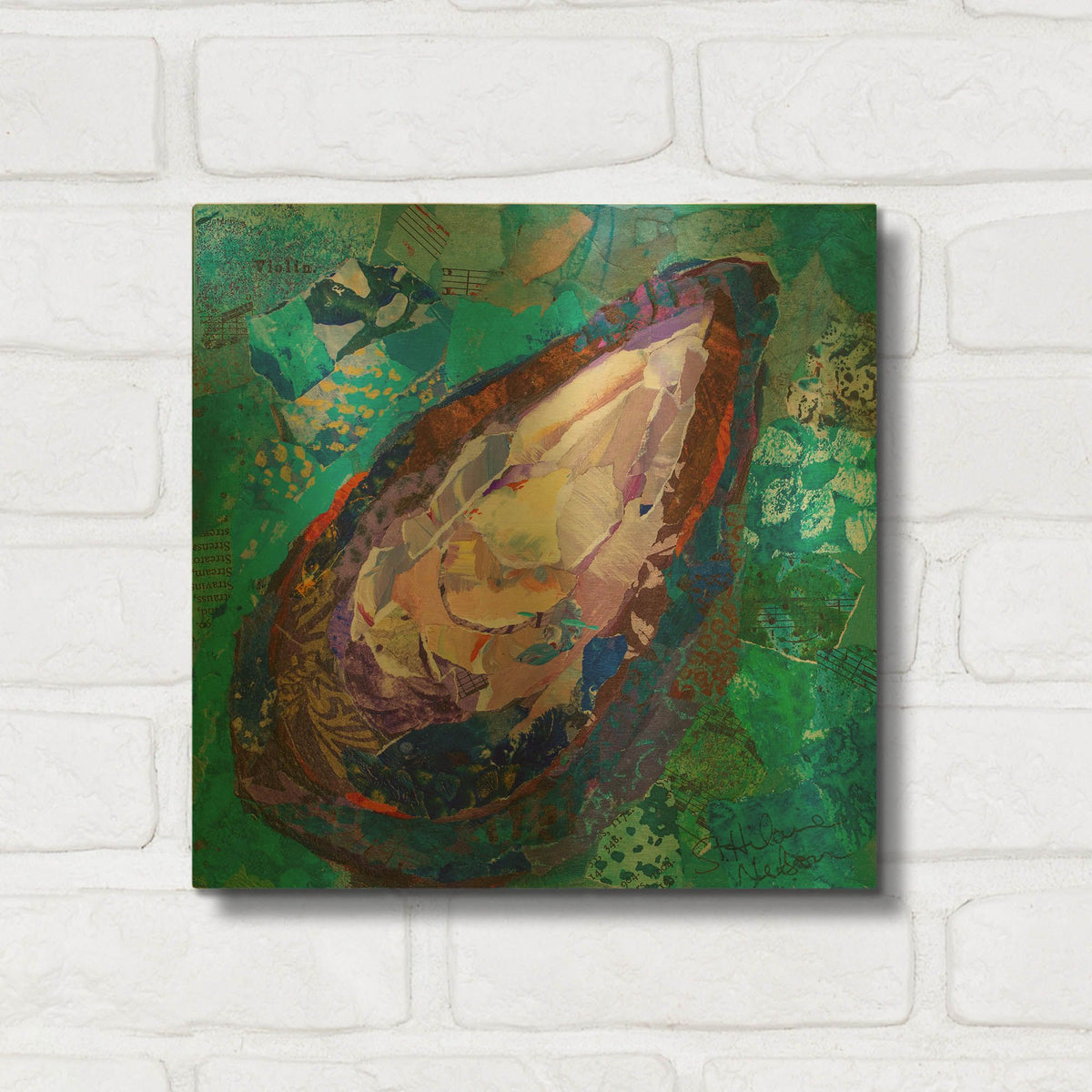 'Muscle' By St. Hilaire Elizabeth Gold Metal Wall Art
