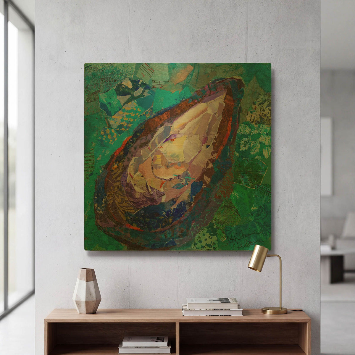 'Muscle' By St. Hilaire Elizabeth Gold Metal Wall Art