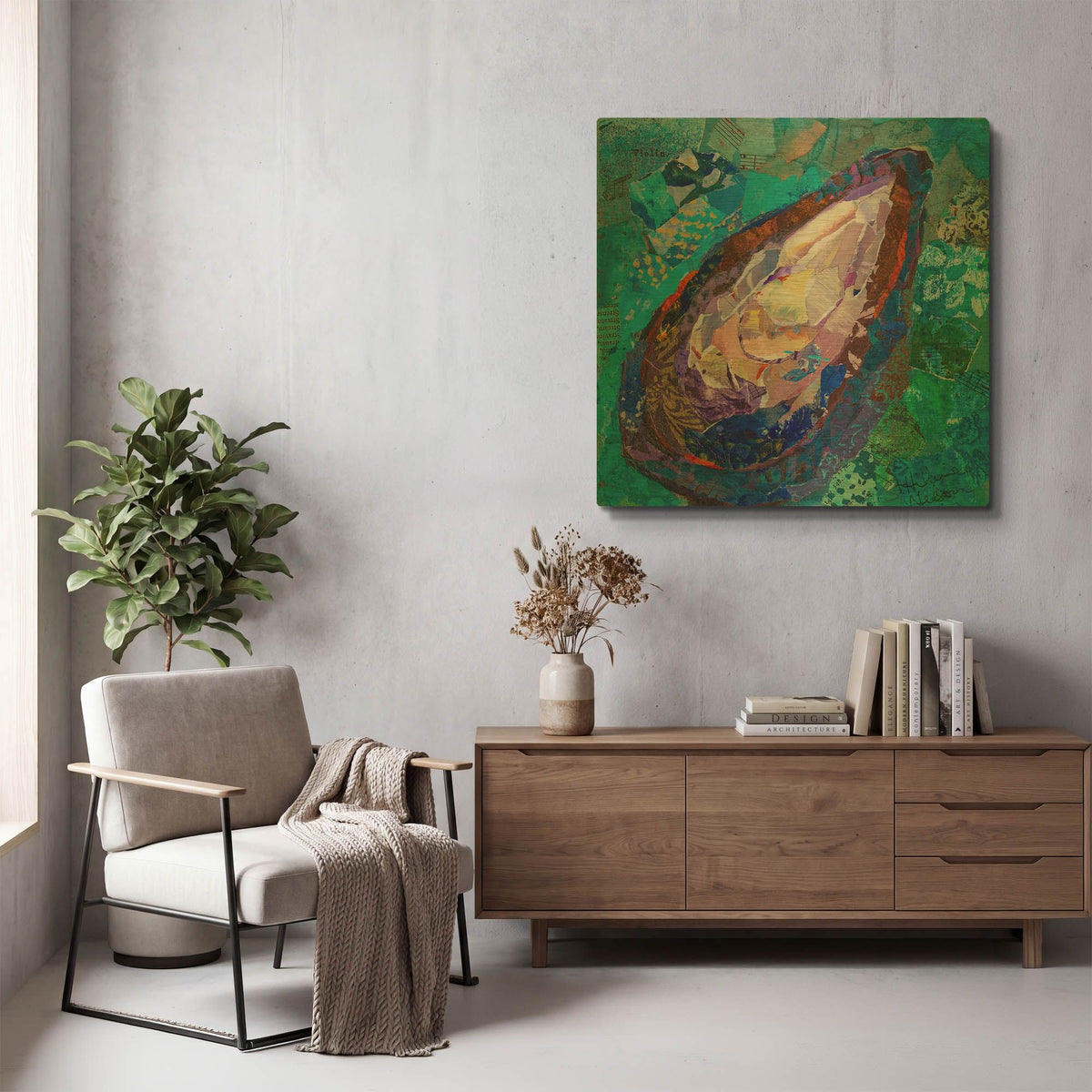 'Muscle' By St. Hilaire Elizabeth Gold Metal Wall Art