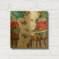 'Birch Keys 1' By St. Hilaire Elizabeth Gold Metal Wall Art
