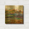 'Lake Prevatt Right B' By St. Hilaire Elizabeth Gold Metal Wall Art