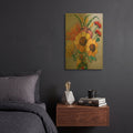 'Falling For You 2' By St. Hilaire Elizabeth Gold Metal Wall Art