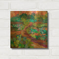 'Mystic Trail' By St. Hilaire Elizabeth Gold Metal Wall Art