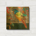 'Bunting Blue' By St. Hilaire Elizabeth Gold Metal Wall Art