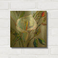 'With Love' By St. Hilaire Elizabeth Gold Metal Wall Art