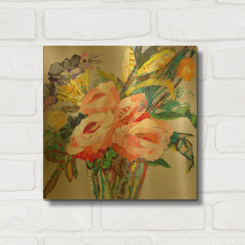 'Sweet Mexico' By St. Hilaire Elizabeth Gold Metal Wall Art