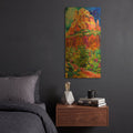 'Magic Mountain' By St. Hilaire Elizabeth Gold Metal Wall Art