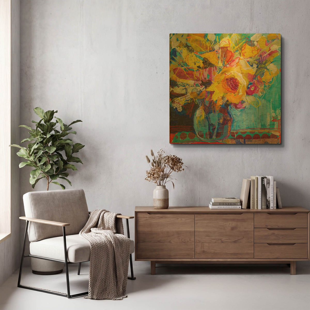 'Only In Dreams 3' By St. Hilaire Elizabeth Gold Metal Wall Art