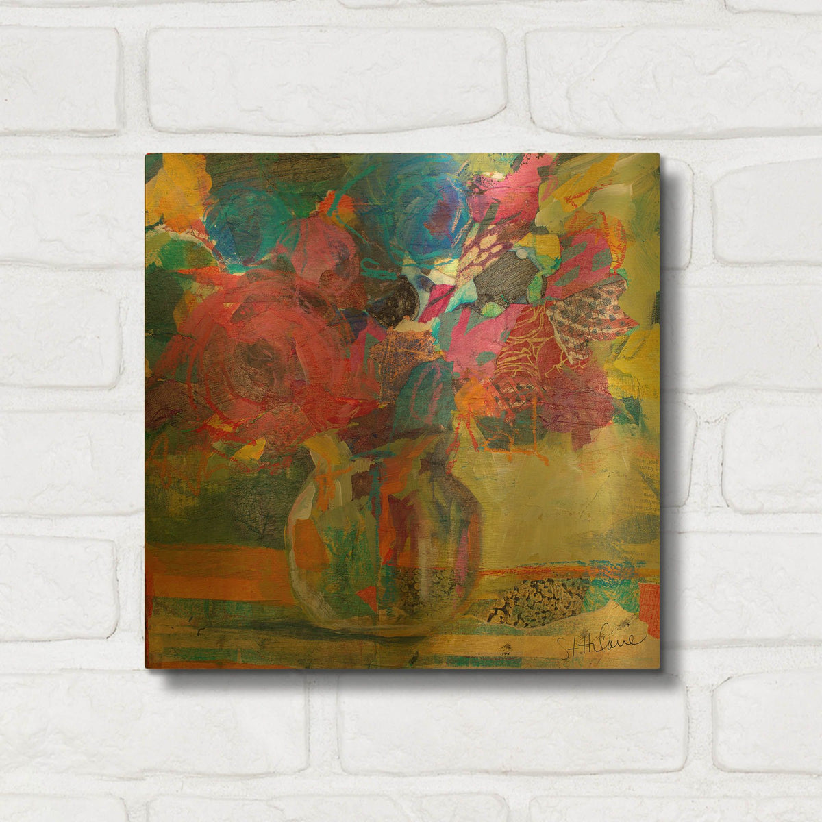 'Only In Dreams 1' By St. Hilaire Elizabeth Gold Metal Wall Art