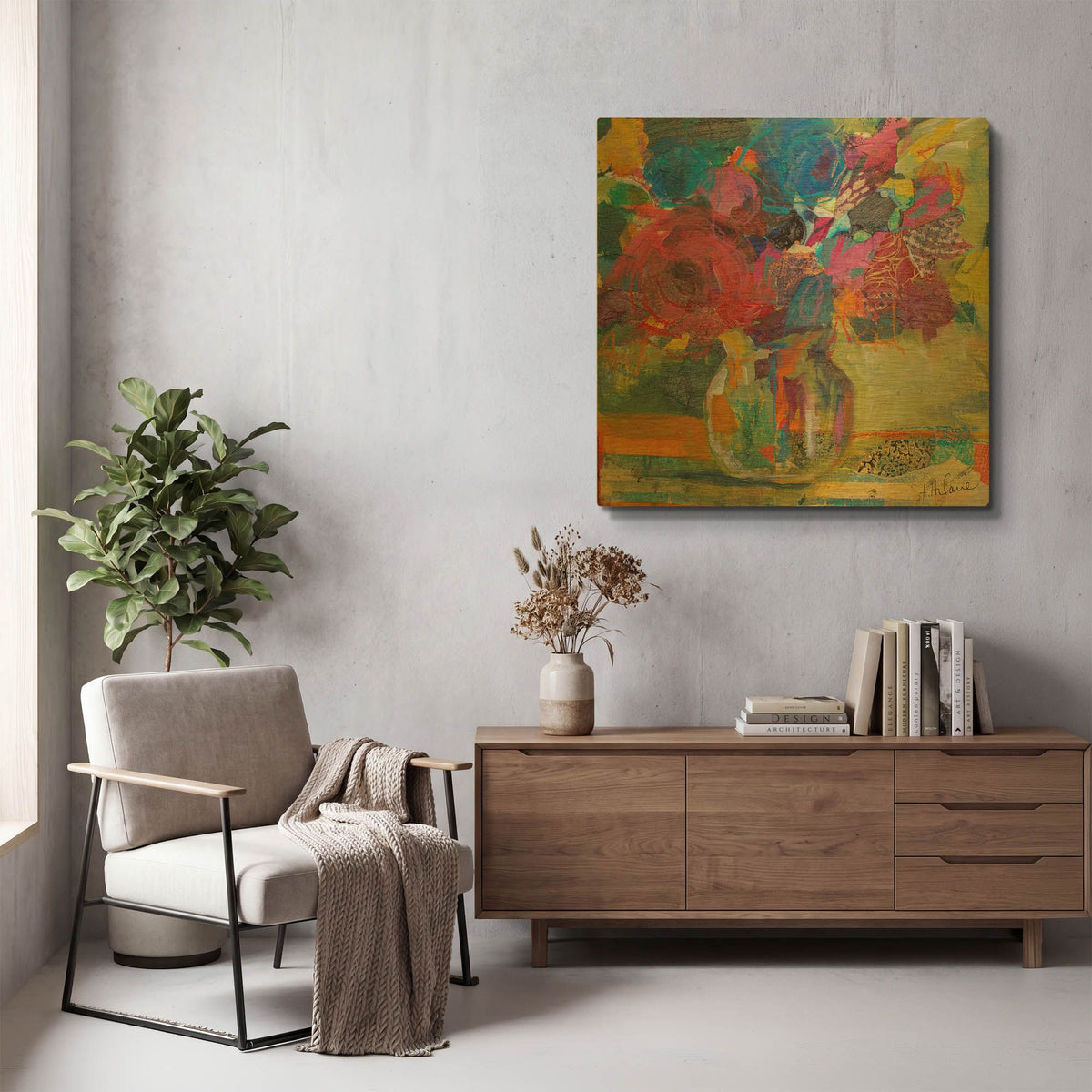 'Only In Dreams 1' By St. Hilaire Elizabeth Gold Metal Wall Art
