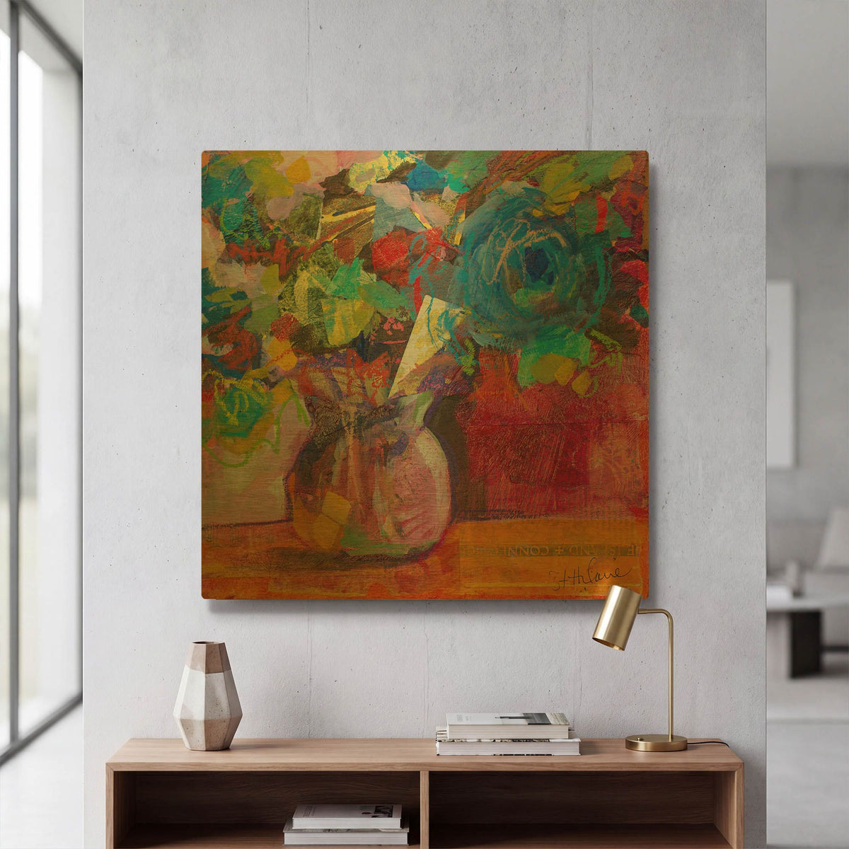 'Only In Dreams 4' By St. Hilaire Elizabeth Gold Metal Wall Art