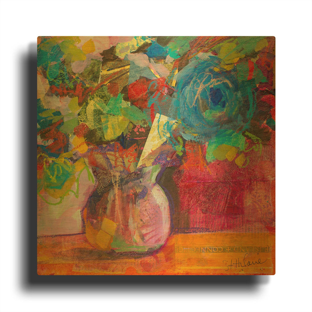 'Only In Dreams 4' By St. Hilaire Elizabeth Gold Metal Wall Art