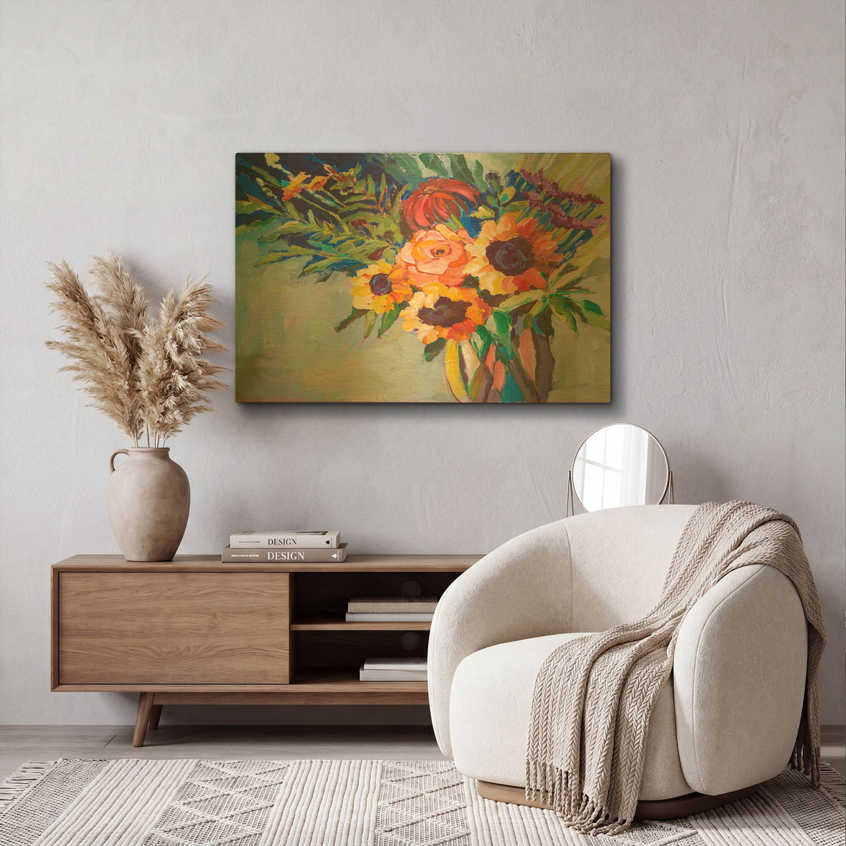 'Be My Sunshine' By St. Hilaire Elizabeth Gold Metal Wall Art