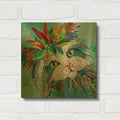 'Cool Cat' By St. Hilaire Elizabeth Gold Metal Wall Art