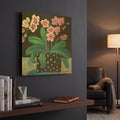 'Orchid For Terri' By Holly Wojhan Gold Metal Wall Art