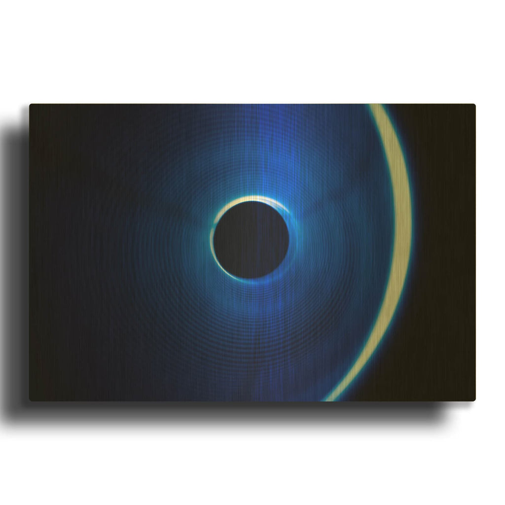 'Sound Waves' By Luxe Gold Metal Wall Art