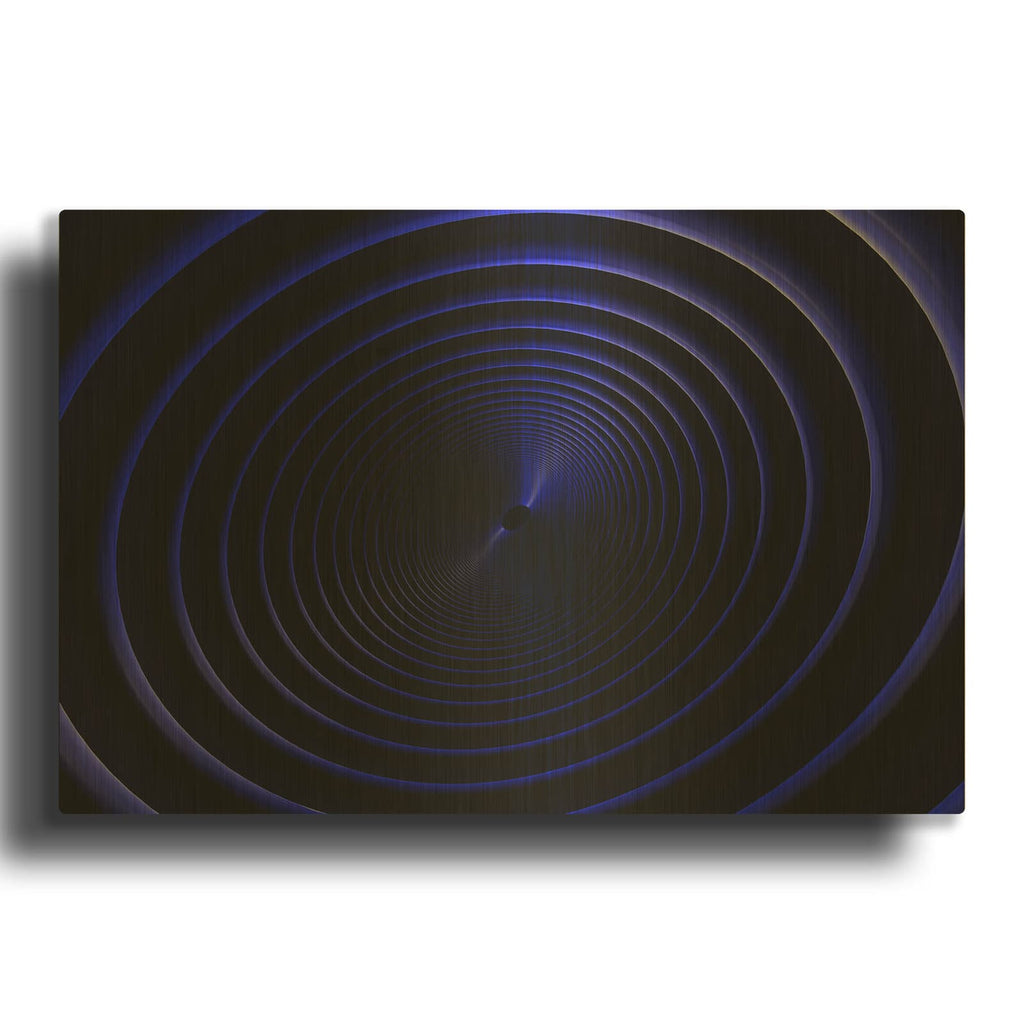 'Into The Base' By Luxe Gold Metal Wall Art