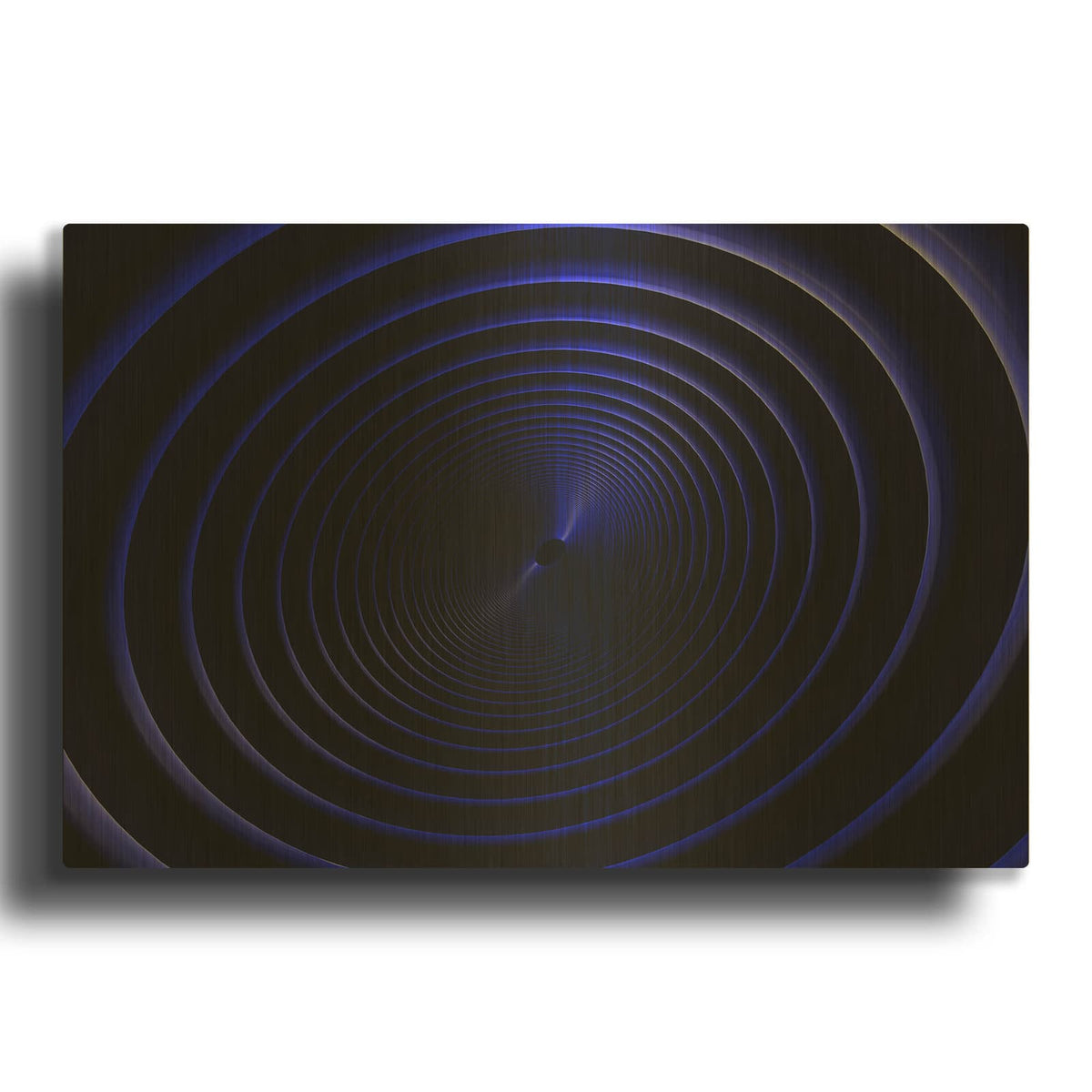 'Into The Base' By Luxe Gold Metal Wall Art