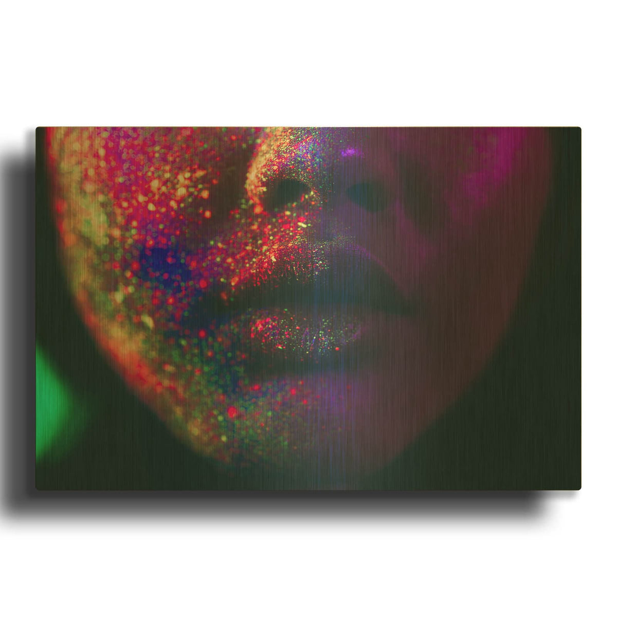 'Fairy Tale Kiss' By Luxe Gold Metal Wall Art