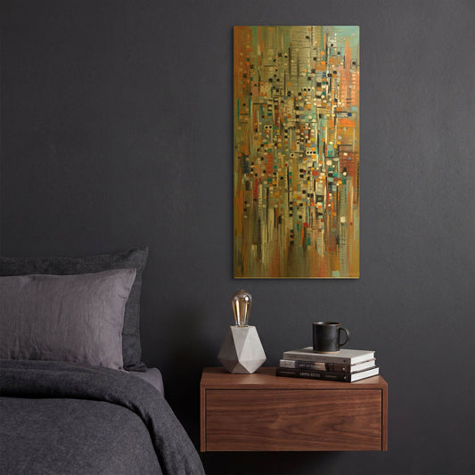 'It' By Ekaterina Ermilkina Gold Metal Wall Art