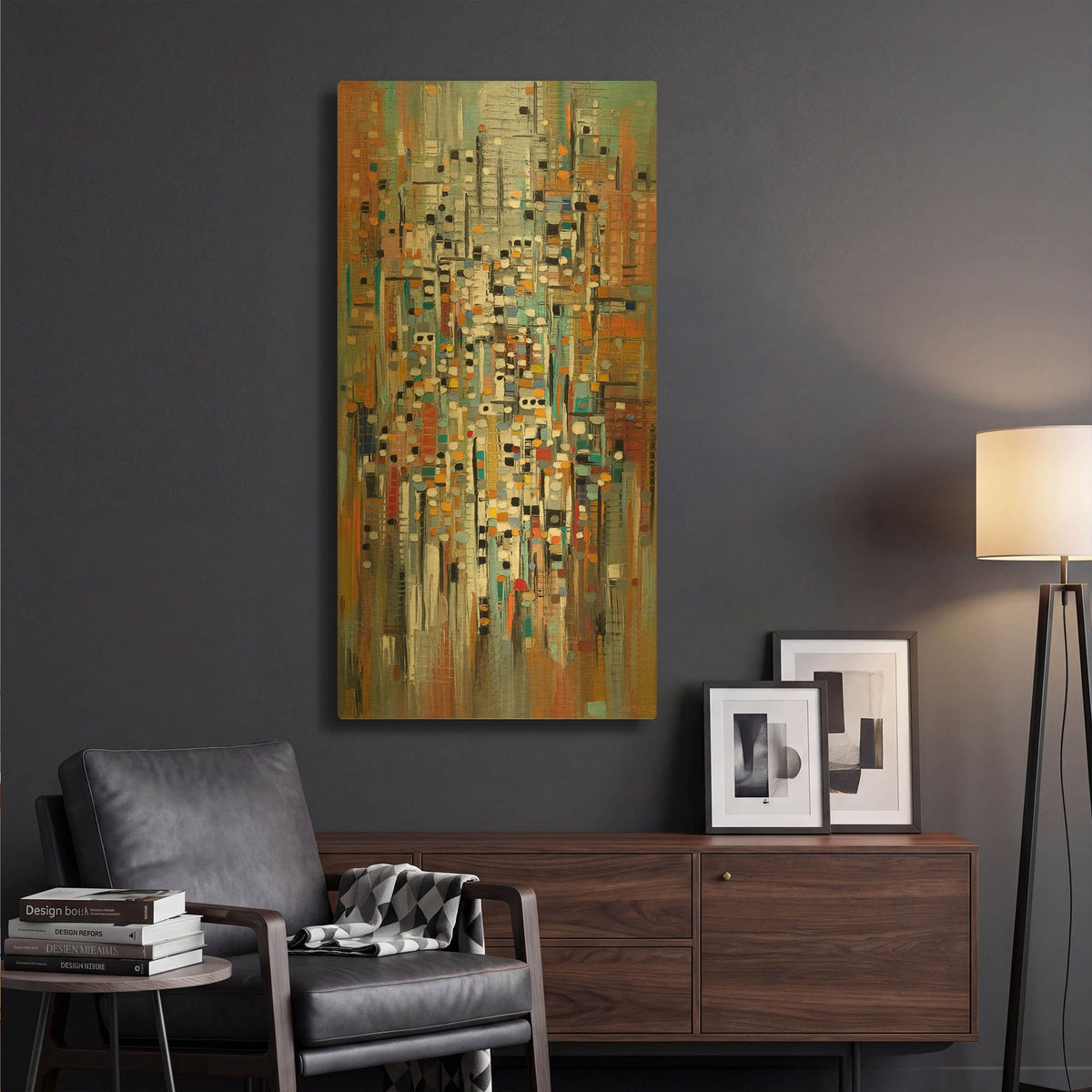 'It' By Ekaterina Ermilkina Gold Metal Wall Art