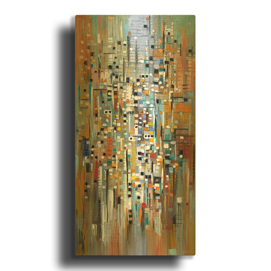 'It' By Ekaterina Ermilkina Gold Metal Wall Art