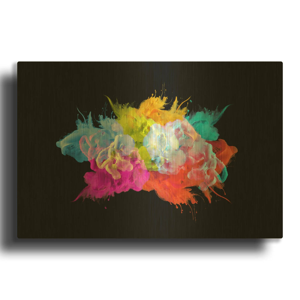 'Explode' By Luxe Gold Metal Wall Art