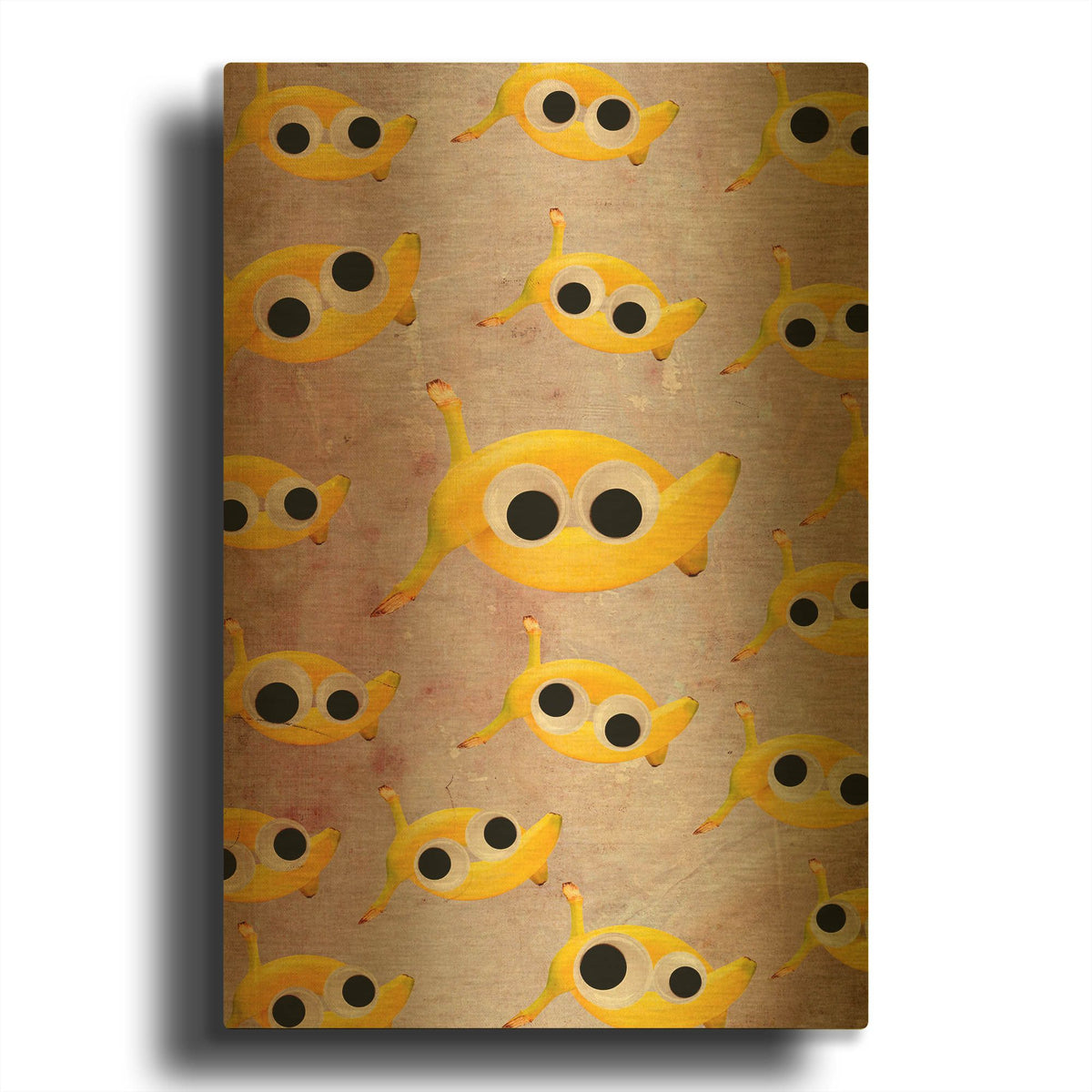 'Goin' By Elo Marc Gold Metal Wall Art
