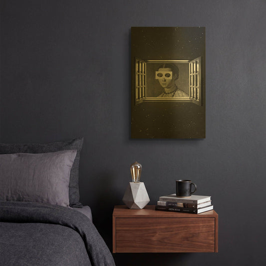 'Hope' By Elo Marc Gold Metal Wall Art