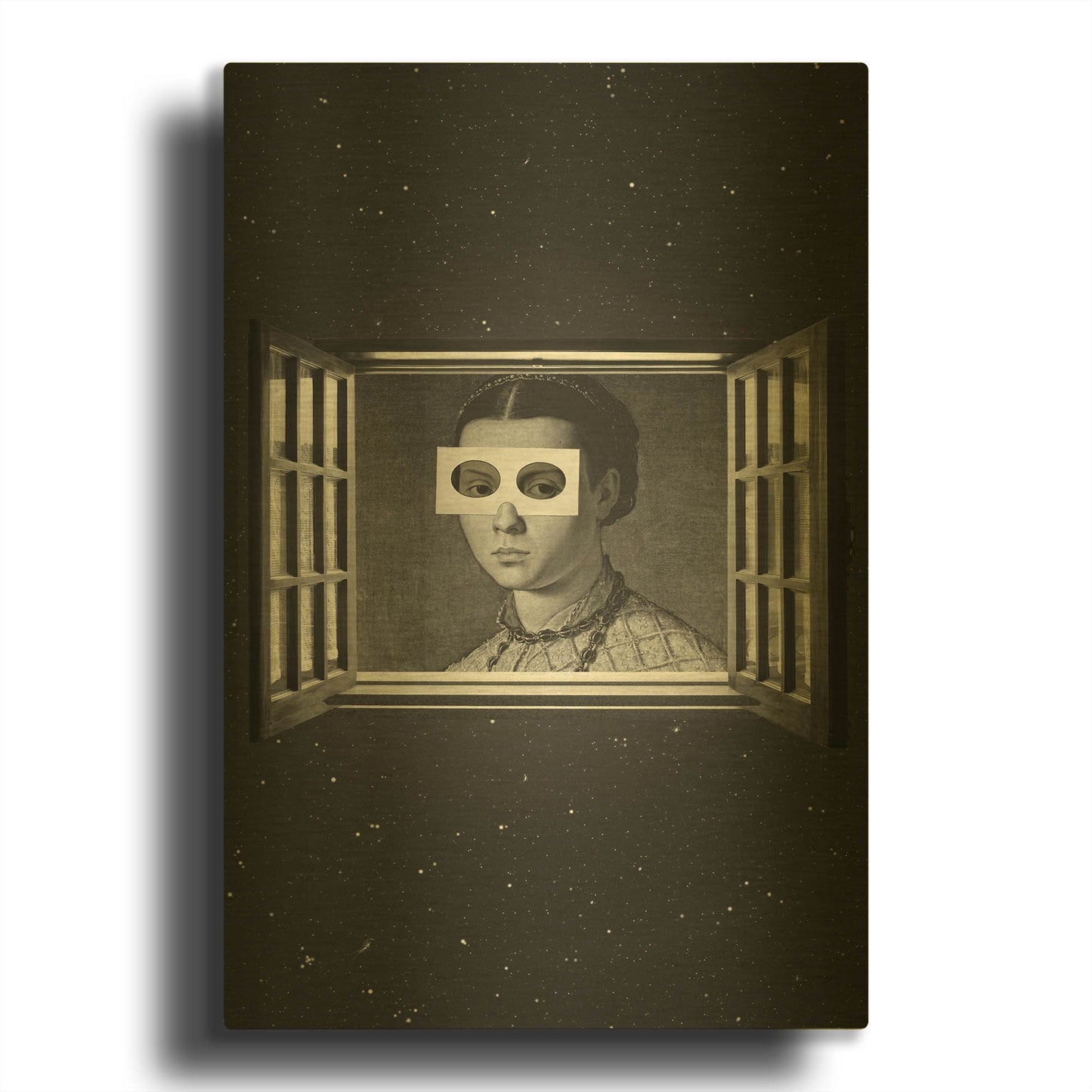 'Hope' By Elo Marc Gold Metal Wall Art