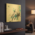 'Tableau Reboot' By Hanna Bruer Gold Metal Wall Art