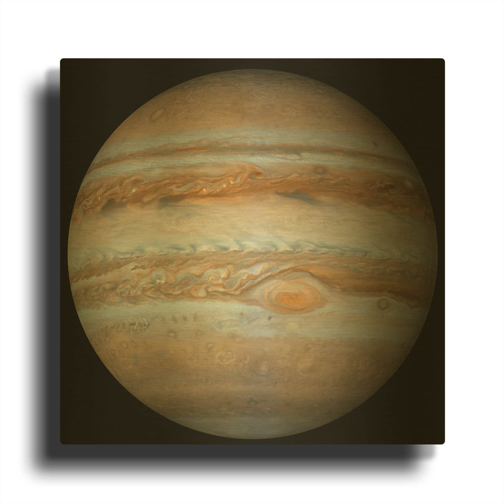 'Planet Jupiter' By Luxe Gold Metal Wall Art