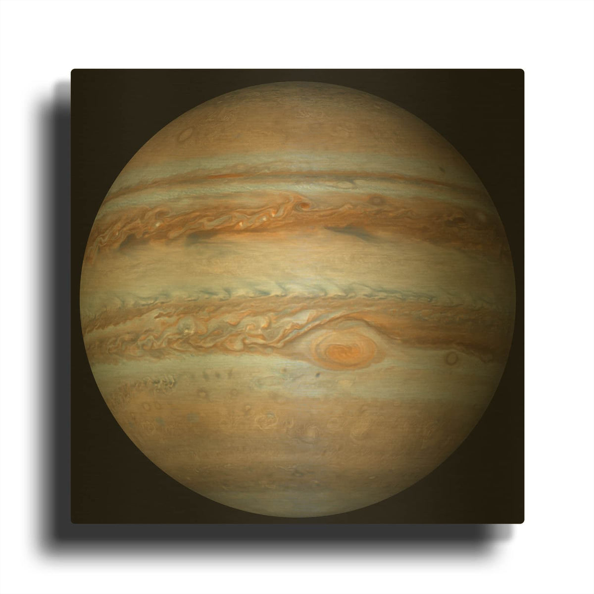 'Planet Jupiter' By Luxe Gold Metal Wall Art
