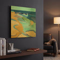 'Seaside' By Ann Thompson Nemcosky Gold Metal Wall Art