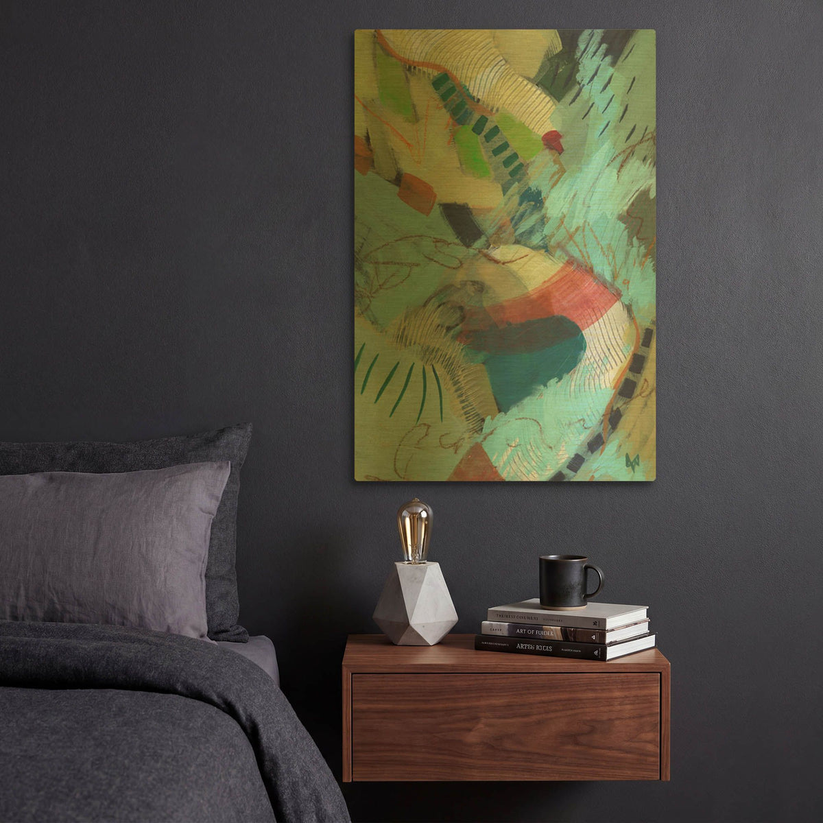 'Dont Look Back' By Ann Thompson Nemcosky Gold Metal Wall Art