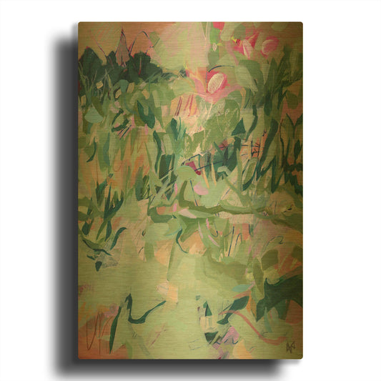 'Anticipation' By Ann Thompson Nemcosky Gold Metal Wall Art
