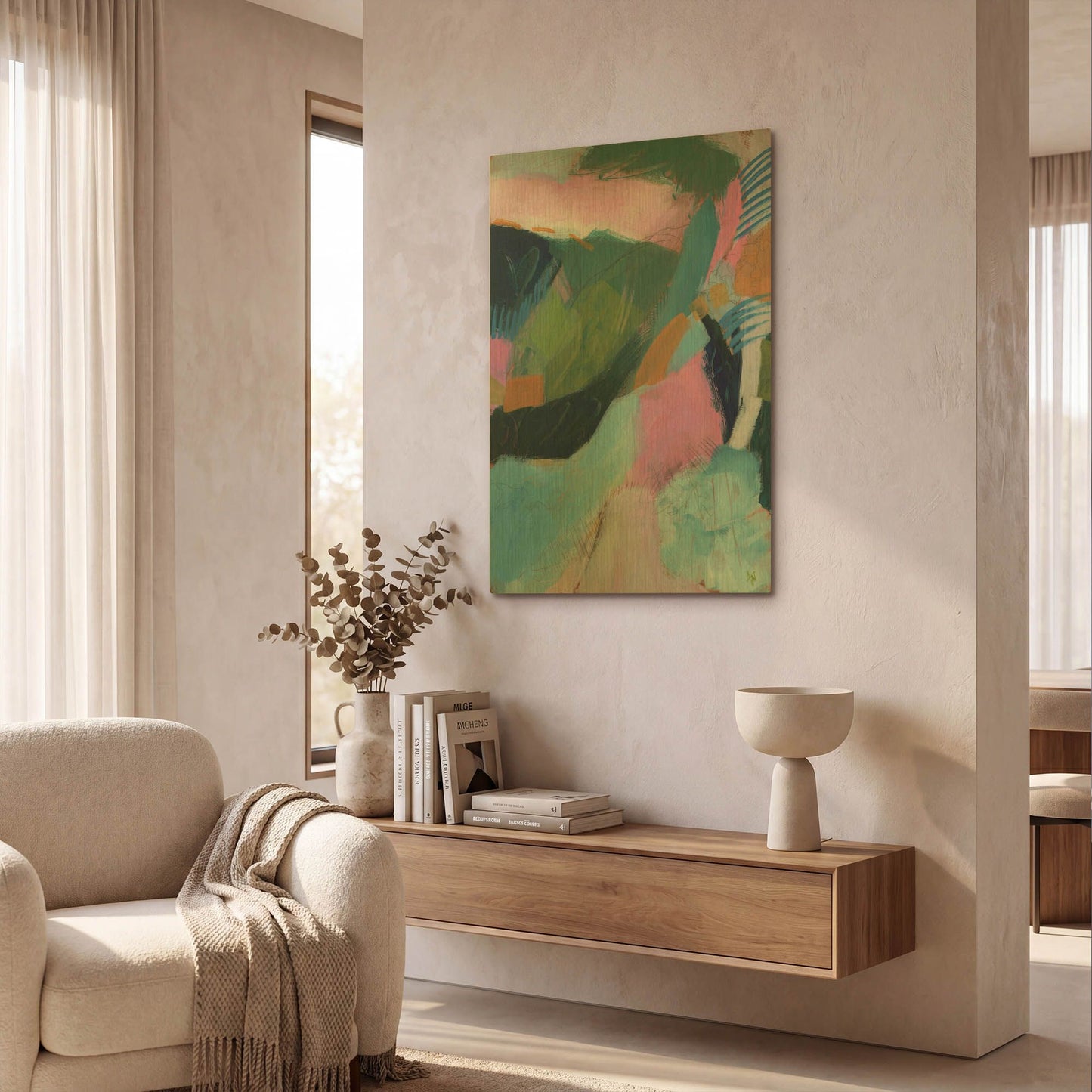'Promise' By Ann Thompson Nemcosky Gold Metal Wall Art