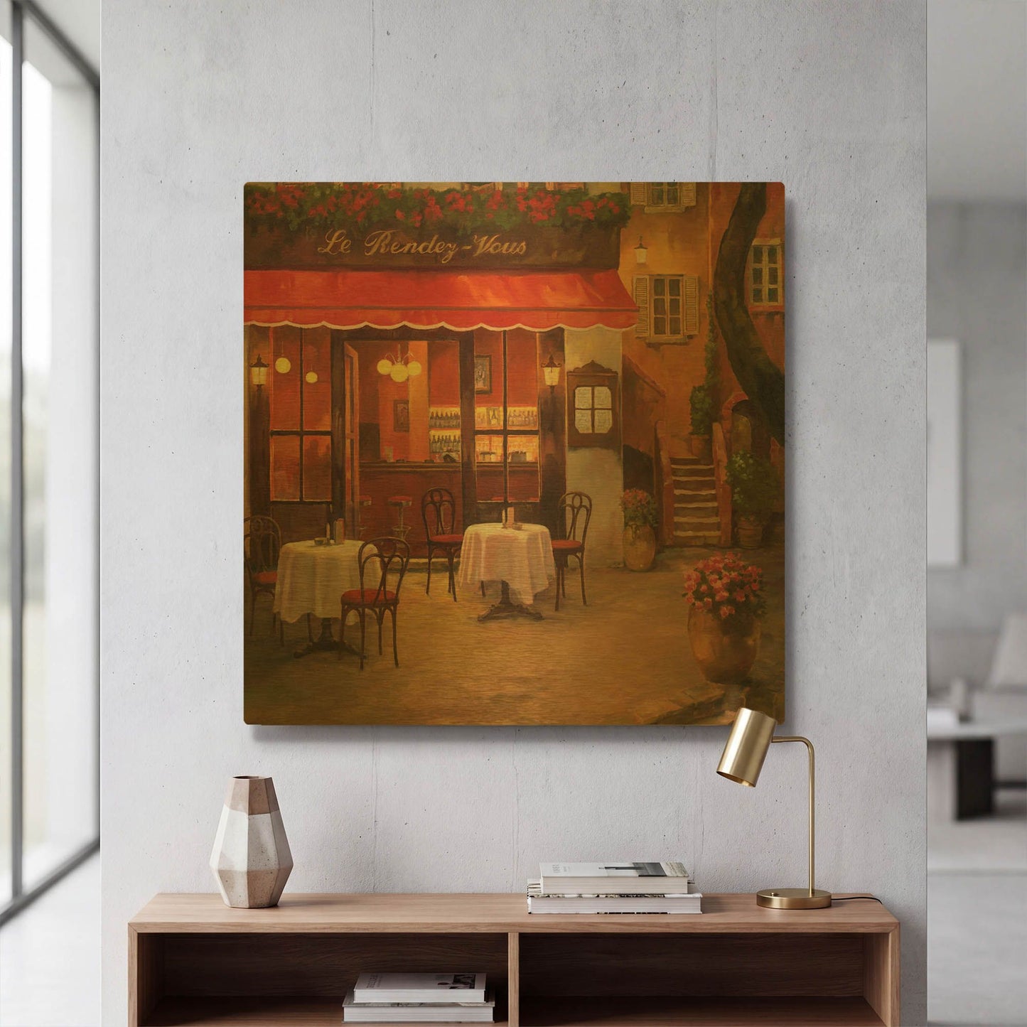 'Rendez Vous' By Graham Reynolds Gold Metal Wall Art