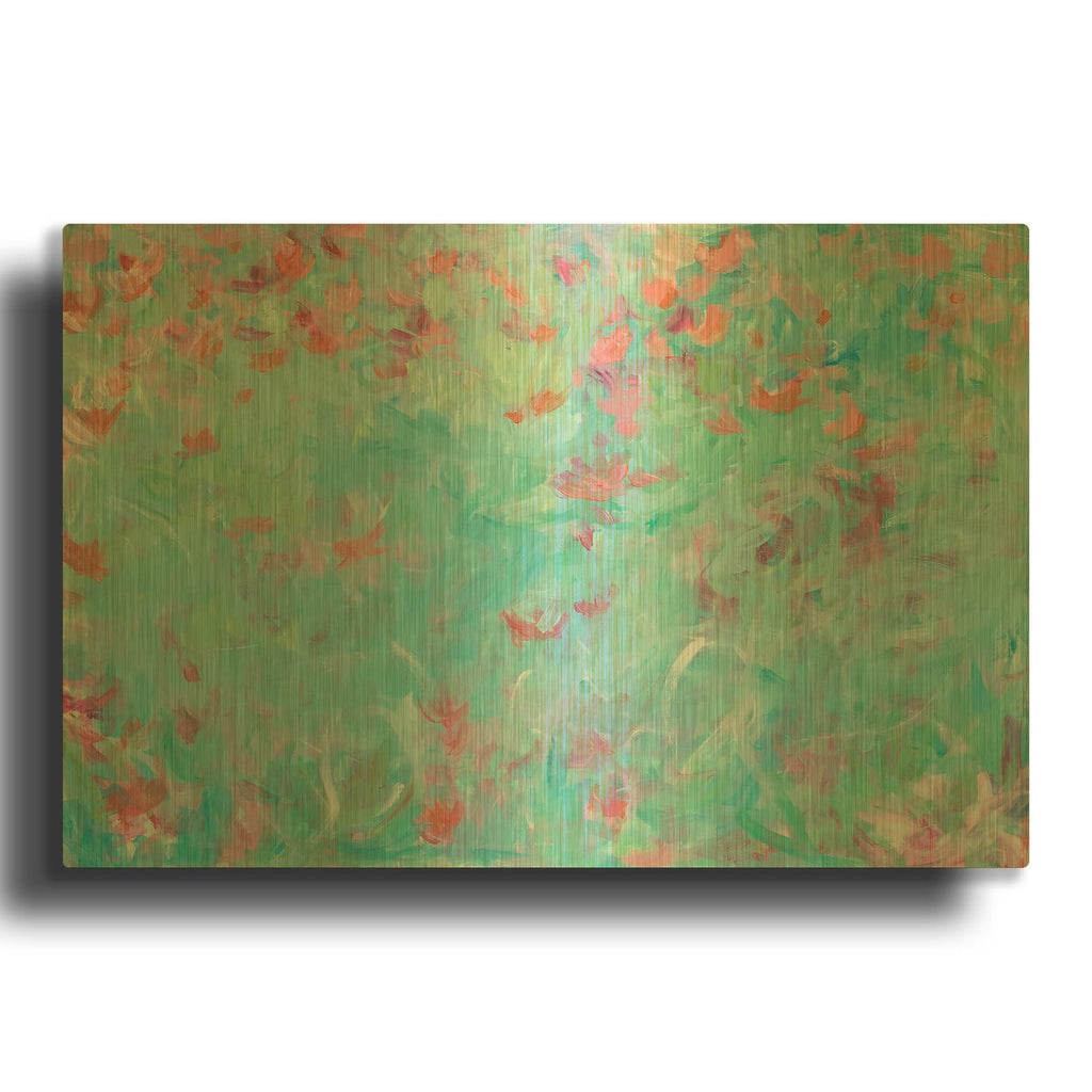 'Sunday Driving' By Cassandra Gillens Gold Metal Wall Art