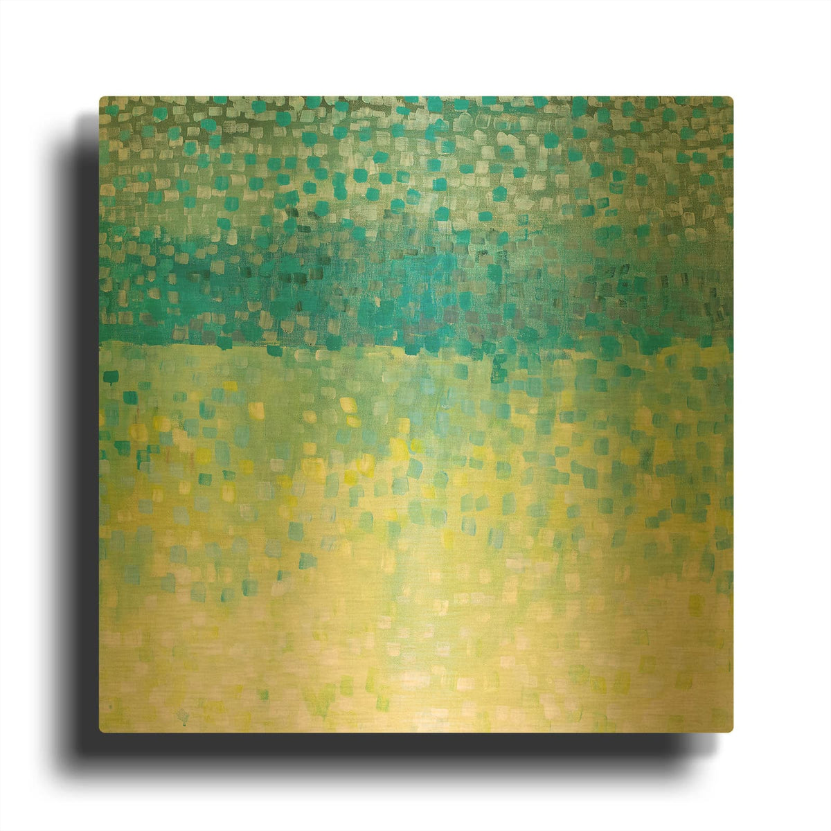 'Windy' By Cassandra Gillens Gold Metal Wall Art