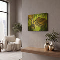 'Its a Jungle Out There' By Chris Miles Gold Metal Wall Art
