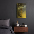 'After Hours' By Chris Miles Gold Metal Wall Art