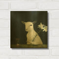 'Portrait Of A Young Man' By DD McInnes Gold Metal Wall Art