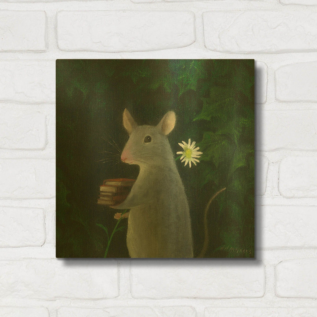 'The Imaginary Friend' By DD McInnes Gold Metal Wall Art