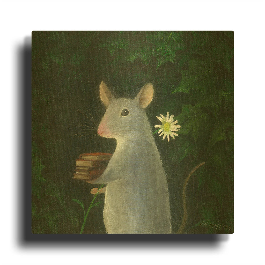 'The Imaginary Friend' By DD McInnes Gold Metal Wall Art