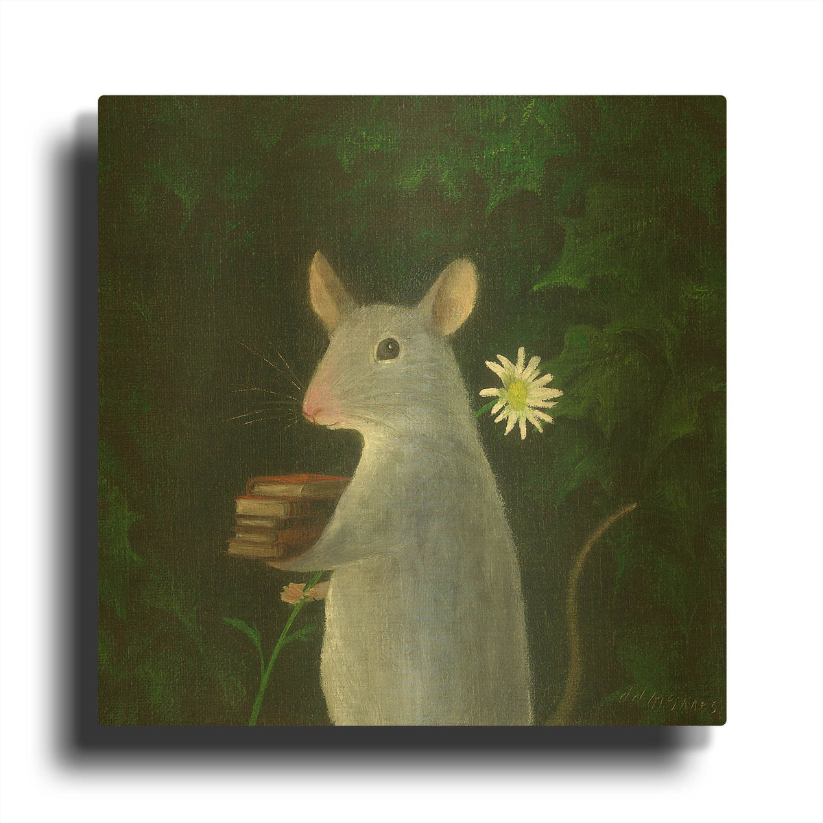 'The Imaginary Friend' By DD McInnes Gold Metal Wall Art