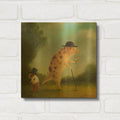 'The Temptations Of Bentley Scroop' By DD McInnes Gold Metal Wall Art