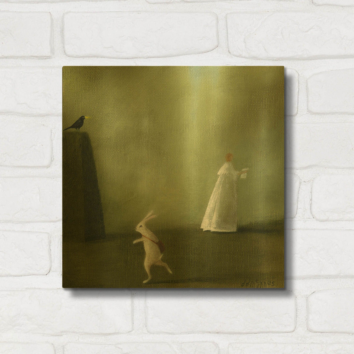 'The Ghost Letter' By DD McInnes Gold Metal Wall Art