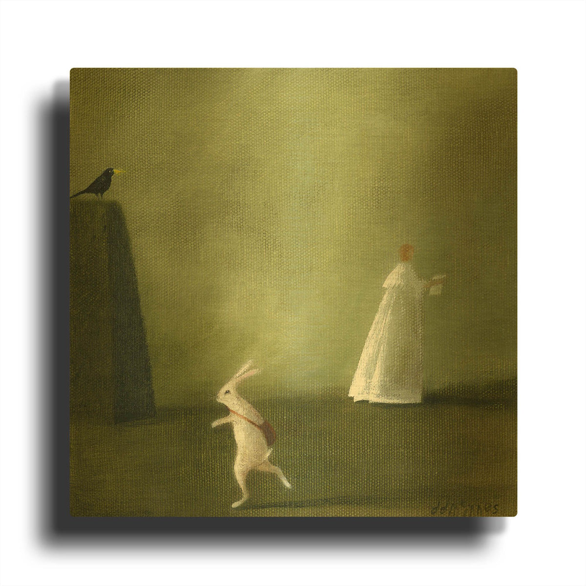 'The Ghost Letter' By DD McInnes Gold Metal Wall Art